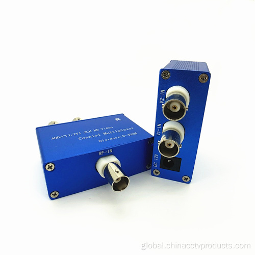  Video Converters And Extender 2 Channel HD-CVI/TVI/AHD Coaxial Video Multiplexers Manufactory